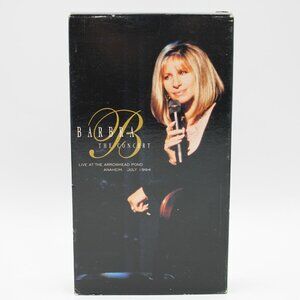 Barbra Streisand The Concert Live At The Arrowhead Pond Anaheim CA 1994 VHS